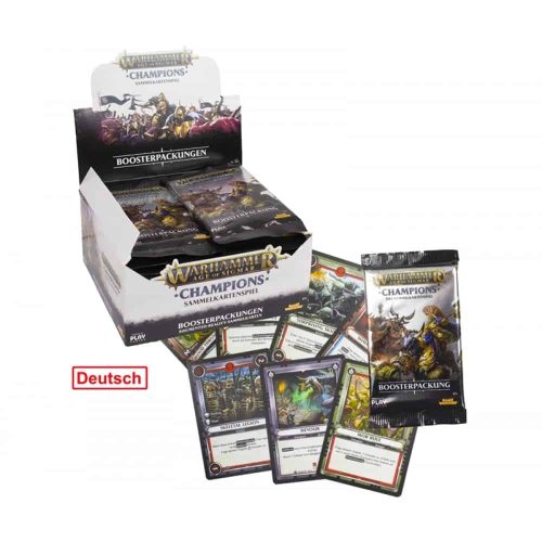 Warhammer Age of Sigmar Champions Booster Pack (Német)