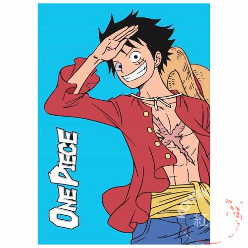 One Piece - Monkey D. Luffy polár takaró