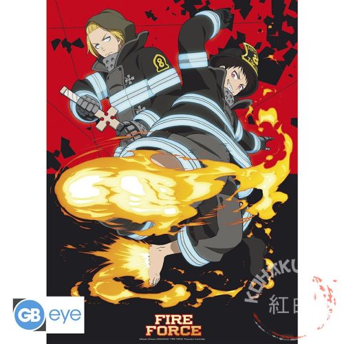 Fire Force Poszter - "Shinra & Arthur" 